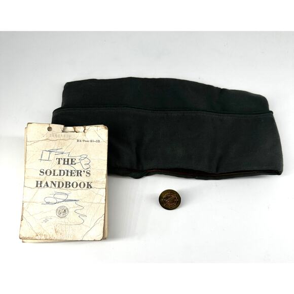 1964 U.S. Army Soldier’s Handbook AG-344 Cap & Winged Propeller Pin Set - Picture 1 of 10